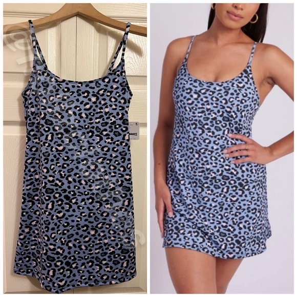FP Movement x Onzie Leopard Print Active Dress 129 XS - Picture 5 of 13